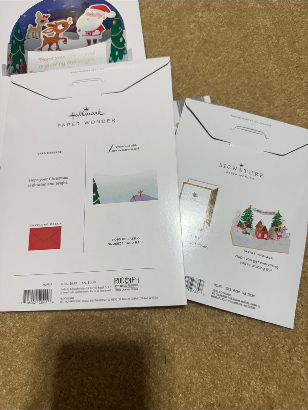 Mixed Hallmark Christmas card bundle